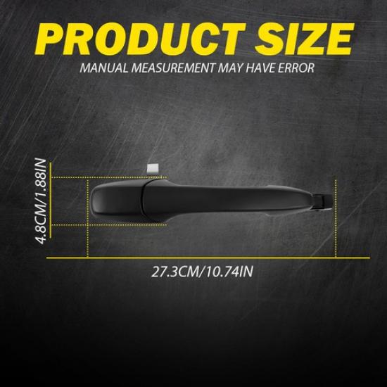 For Mazda 3 5 CX-7 6 CX-9 RX-8 Handle Door Outer Front Rear Passenger Side