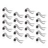 20 PCS HOME CAR HANGING AIR FRESHENER PERFUME FRAGRANCE DIFFUSER GLASS BOTTLE Empty Perfume Bottle For  Auto RV Truck