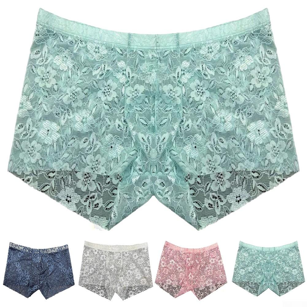 Daily Panties Underwear Lace Low Waist Mens Pouch Sexy