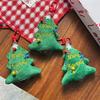 Christmas Tree Plush Keychain Pendant, Cute Little Bell Christmas Gift, Bag Pendant Student Backpack Holiday Accessories
