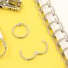 Metal Binder & Key Rings: Loose Leaf, Snap, Coil, Iron, Book, Card, and Hole Punch Rings