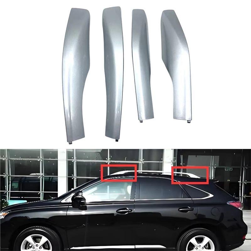 Reliable-Roof Rail End Shell Roof Bar Roof Rack Cover For LEXUS RX350 Rx450h 2009-2015 Part Numbers 63493-48050 63494-48050
