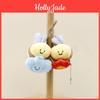 Charming Soft Bee Plush Keyring Magnet Accessory For Bags And Backpacks