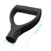 D-Shaped Grip Plastic Shovel Handle For Garden And Snow Shovels Offset Handle Design Replacement Accessory Easy To Install