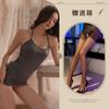 Sexy Hollow Hip Skirt Women's Sex Suspender Nightdress Hot U-shaped Breasts Passion Free Sex Underwear
