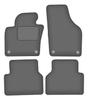 Velour Graphite Car Mats For: Volkswagen Tiguan I Minivan (2007-2015)