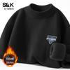 Baleno Men's S&K Mock Neck Fleece Knit Sweater