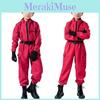 Squid Game Character Cosplay Suit With Polyester Material For Girls Game Event Dress