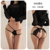 Sex Underwear Sexy Temptation Free T-pants Thong Open Crotch Sex Panties Women's Bed Passion