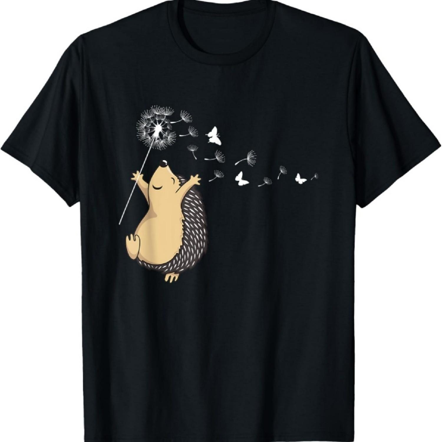 

Hedgehog T-Shirt XXXXXL чорний