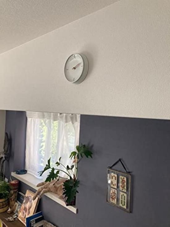 Keramik GLASIERTUHR hergestellt in Uhr, wandmontiert, stilvoll, einfach, Z-01 (milchige Glasur), SUGY, Japan, 160mm (milchige Glasur)