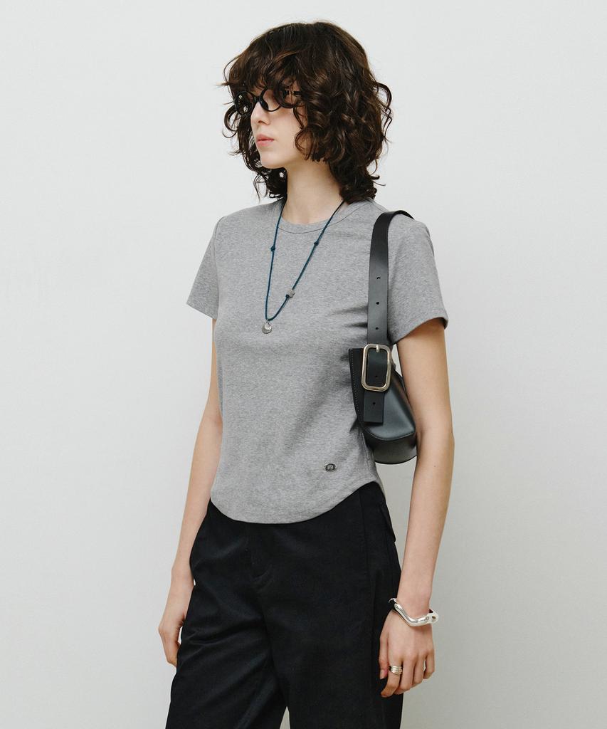 MONGDOL Essential Round Neck Short Sleeve T-Shirt Mdts073_10 Colors