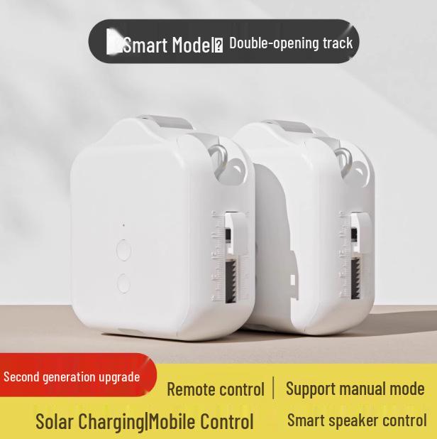 Smart Solar-Powered Curtain Assistant with Siri Voice Control