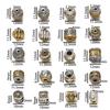 5pcs/lot Alloy Spacer Beads Metal Color Irregular Bead for DIY Jewelry Bracelet Necklace Making Findings Supplies Accessories