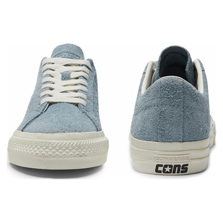 Converse One Star Pro Vintage Suede Low Cocoon Blue Unisex Sneakers Egret A06889C