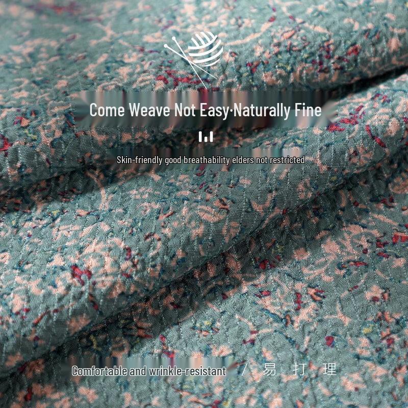 YUZHAOLIN Mid-Aged Women's Thin Long Sleeve Cardigan Shirt