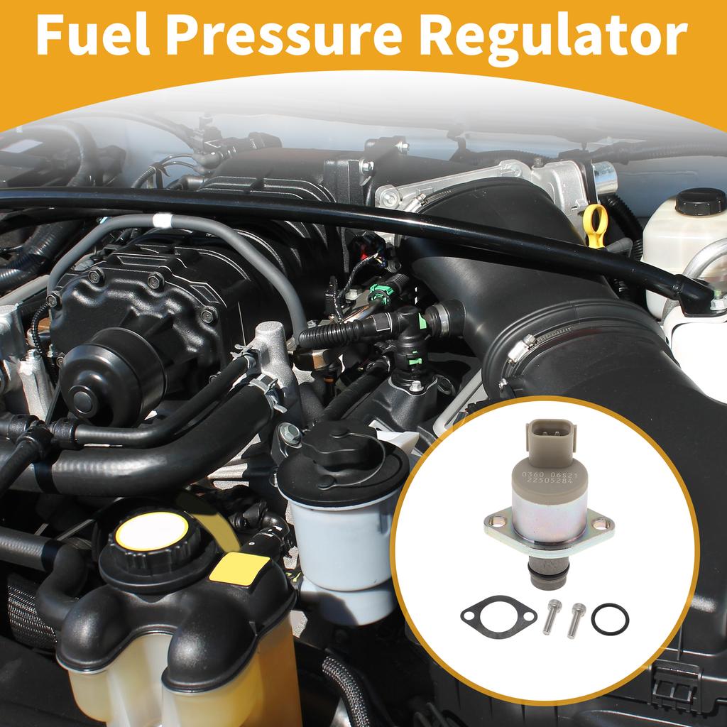 UXCELL Fuel Pressure Regulator Fuel Pump Regulator No.9665523380 for Mitsubishi L200