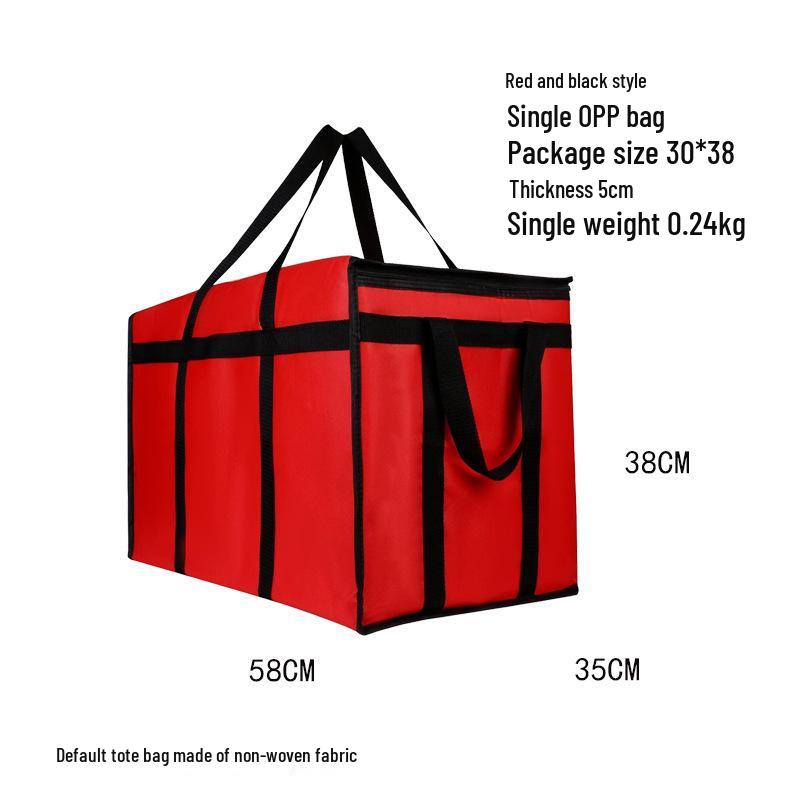 Cross-Border Insulated Box for Fresh Food Preservation with Aluminum Foil, Handheld Design