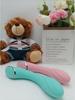 V02 Realistic Vibrating Dildo with Suction Cup and Massage Stick