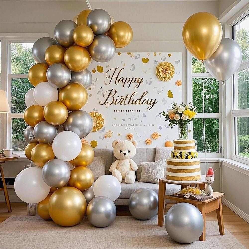 1/2Set Transparent Balloon Arch Bracket with Base Balloon Decor Items  Party Supplies