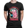 Casual T-Shirt Summer Courage Dog  Novelty T-Shirts  Cotton Tshirt for Men Y2K Basic Custom Logo Short Sleeve Clothes