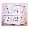 Fuji Enamel Miffy Bloom Deep Square Container S Size MF26-DS