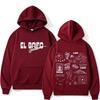QUEVEDO EL BAIFO Album 2026 Tour Graphics Hoodies Men Women Hip-hop Pullover Autumn Winter Loose Casual High Quality Sweatshirts