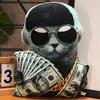 Simulation Funny Cat Pillow 30/40cm Anime Plush Toy Cute Stuffed Animal Soft Doll for Christmas Thanksgiving Gift