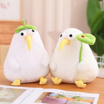 Niedliche, lustige Vogelpuppe mit langer Nase, Kinderbett-Schlafpuppe, Kiwi-Plüschpuppe, Mädchen