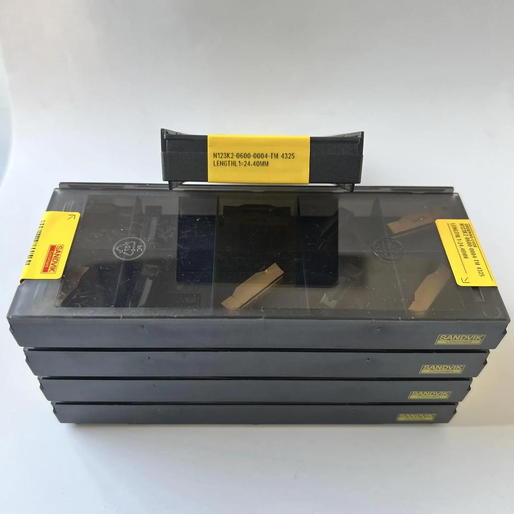 Original Sandvik / N123K2-0600-0004-TM 4325 /CNC CARBIDE tool blade 10 Pcs