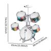 Beginner Kids Drum Set Includes Drumsticks Stool Boys Girls PVC Development Music Toy Educational