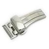 CASSIS Watch Strap D-Buckle PD-BUCKLE Mirror Finish 16mm Silver with Replacement Tool CAPDSSM016