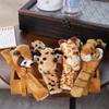 Jungle Animal Stuffed Animal Wristband Panda Tiger Cartoon Slap Bracelet Gift Toy   Party Supplies