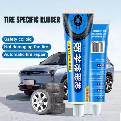 30g Car Seal Tire Glue Crack Repair Adhesive Rubber Bonding Glue Sidewall Puncture Tire Repair Kits Multifunctional Instant Glue