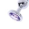 Metal Curved Anus Butt Plug,4 Beads Stimulating Anal Plugs Sex Toy, Prostate Massage,Analplug Buttplug Butplug With Jewelry Base