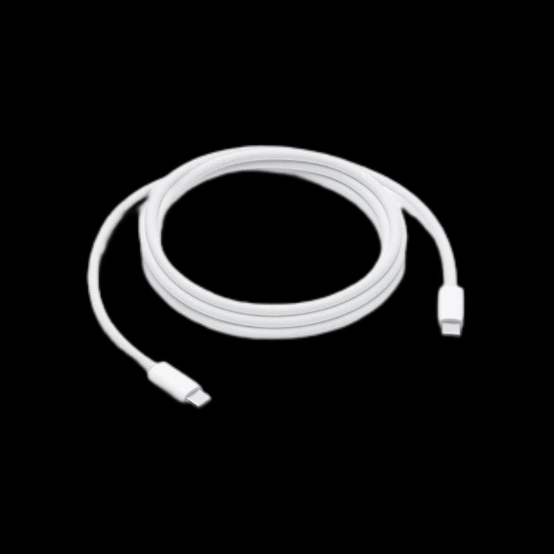 Зарядный кабель Apple USB-C мощностью 240 Вт белый