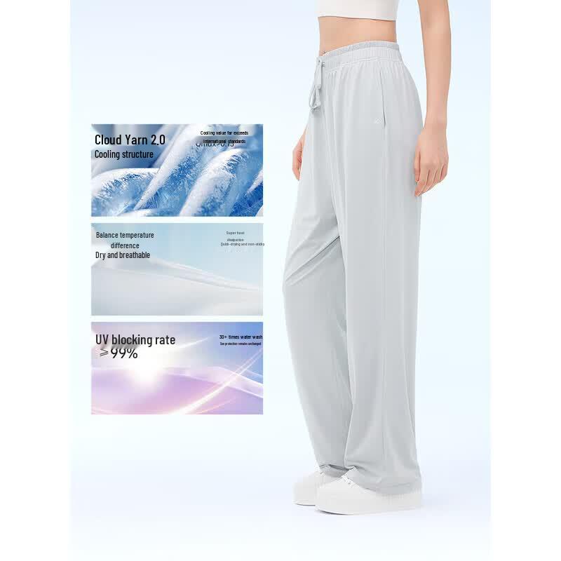 

VVC Ice Silk Sun Protection Wide-Leg Pants L