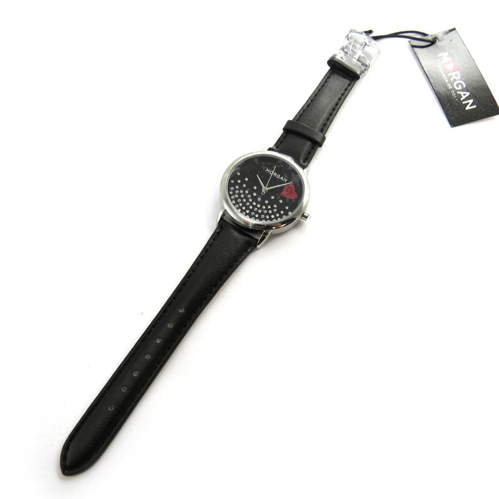 Morgan [N0123] - 'Morgan' Designer Watch Black (Illuminations)