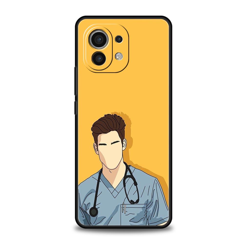Phone Case For Xiaomi Mi 15 14 13 12 11 Lite 14T 13T 12T 11T Pro Poco X6 X5 M3 X3 Pro F5 F4 Cover Doctor Nurse Medical Medicine