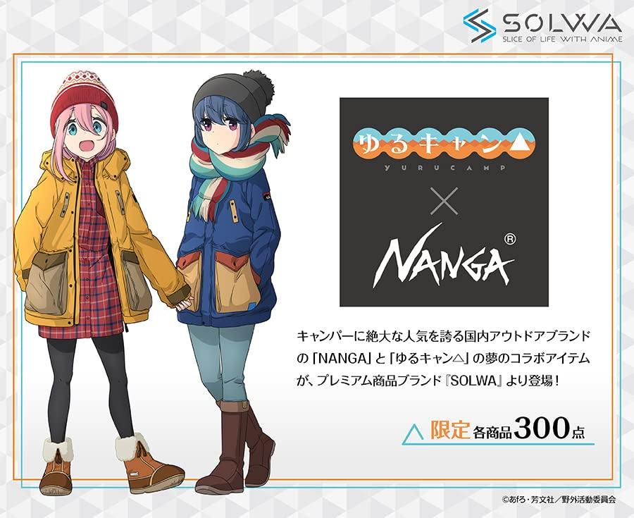x NANGA Original TAKIBI Down S Nadeshiko Yurucamp Jacket/Size ver.
