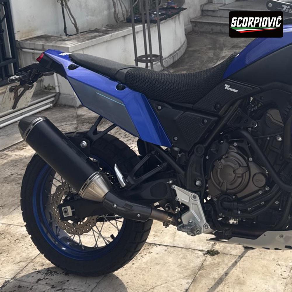 T700S Stainless Steel Exhaust Pipe Modification Set, Full Split Front and Rear Sections (19-26)
