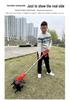 Compact Wheeled Electric Soil Loosener & Lithium Battery Tiller/Weeder