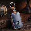 Compatible with the New Mazda and This Genuine Leather Key Case Is Compatible with Mazda 3 and Mazda This Smart Key Case Is Blue and Features Two