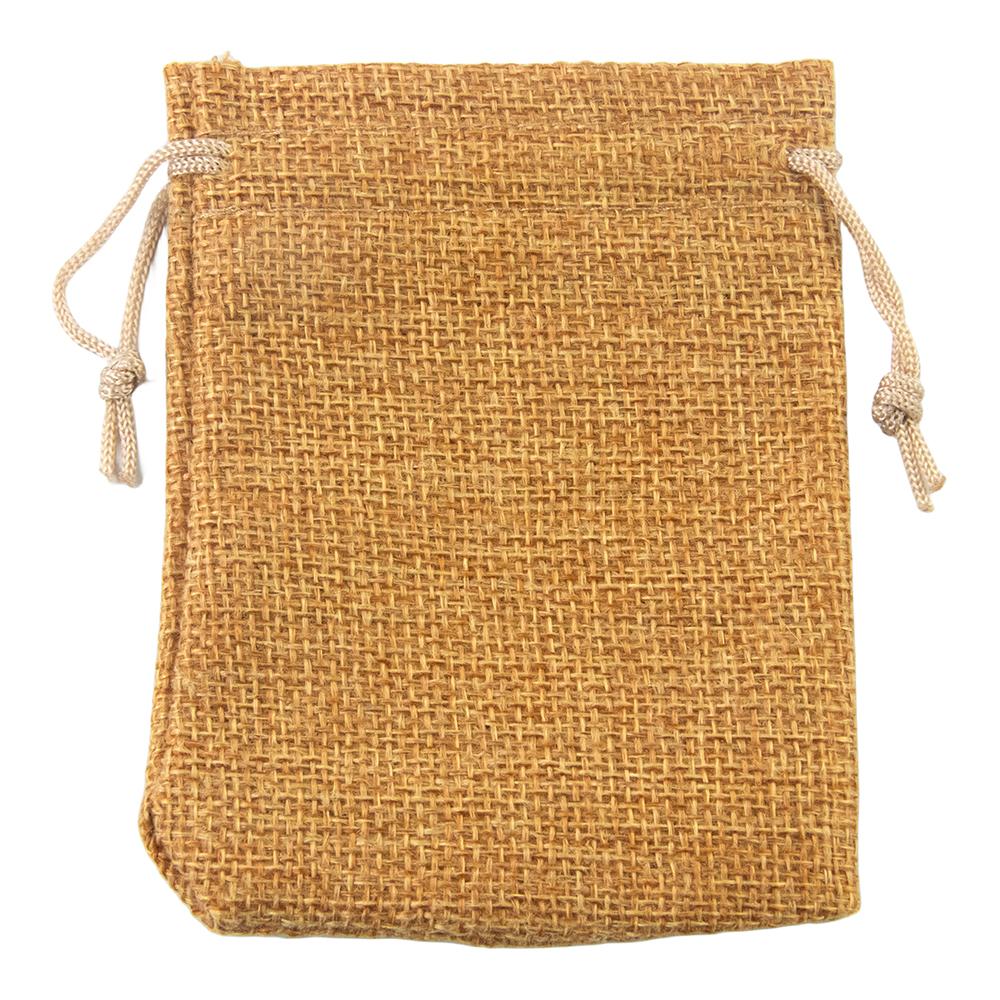 Dice Bag, 10pcs 93mm*125mm Jewellery Bags Burlap Pouch with Drawstring for Jewellery Tarot Dice Gift Packaging Bags