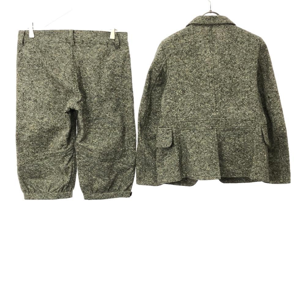 BEAMS BOY Made in Japan Wool Blend Nep pants suit Setup boy Green system Women Used