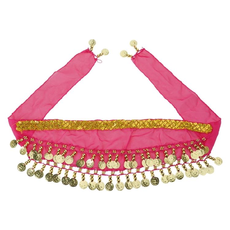 Glittering Corgy Party Belly Dance Skirt Sparkling Sequined Belly Dancing Costume Adjustable Belly Dance Dog Costume