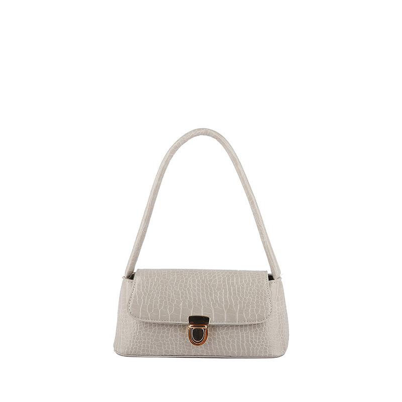 Women's Bag 2025 Summer Internet Celebrity Popular New Trendy Korean Version Versatile Stone Pattern Fashion Shoulder Bag Underarm Bag