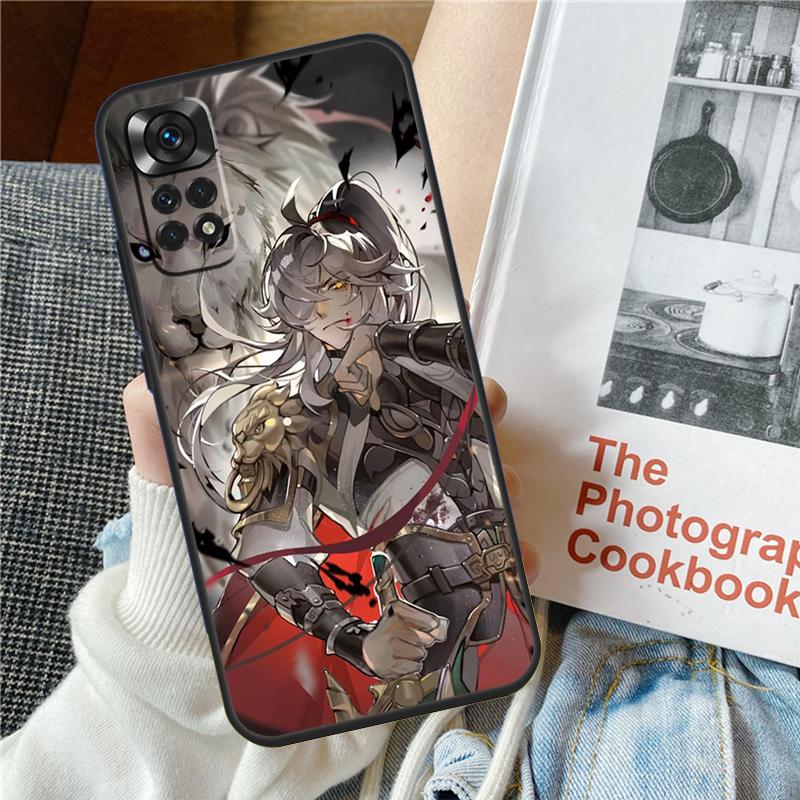 Jing Yuan Honkai Star Rail Case For Xiaomi Redmi Note 12 10 9 11 Pro 9S 10S 11S 12S Cover For Redmi 12 9C 10C 12C 13C