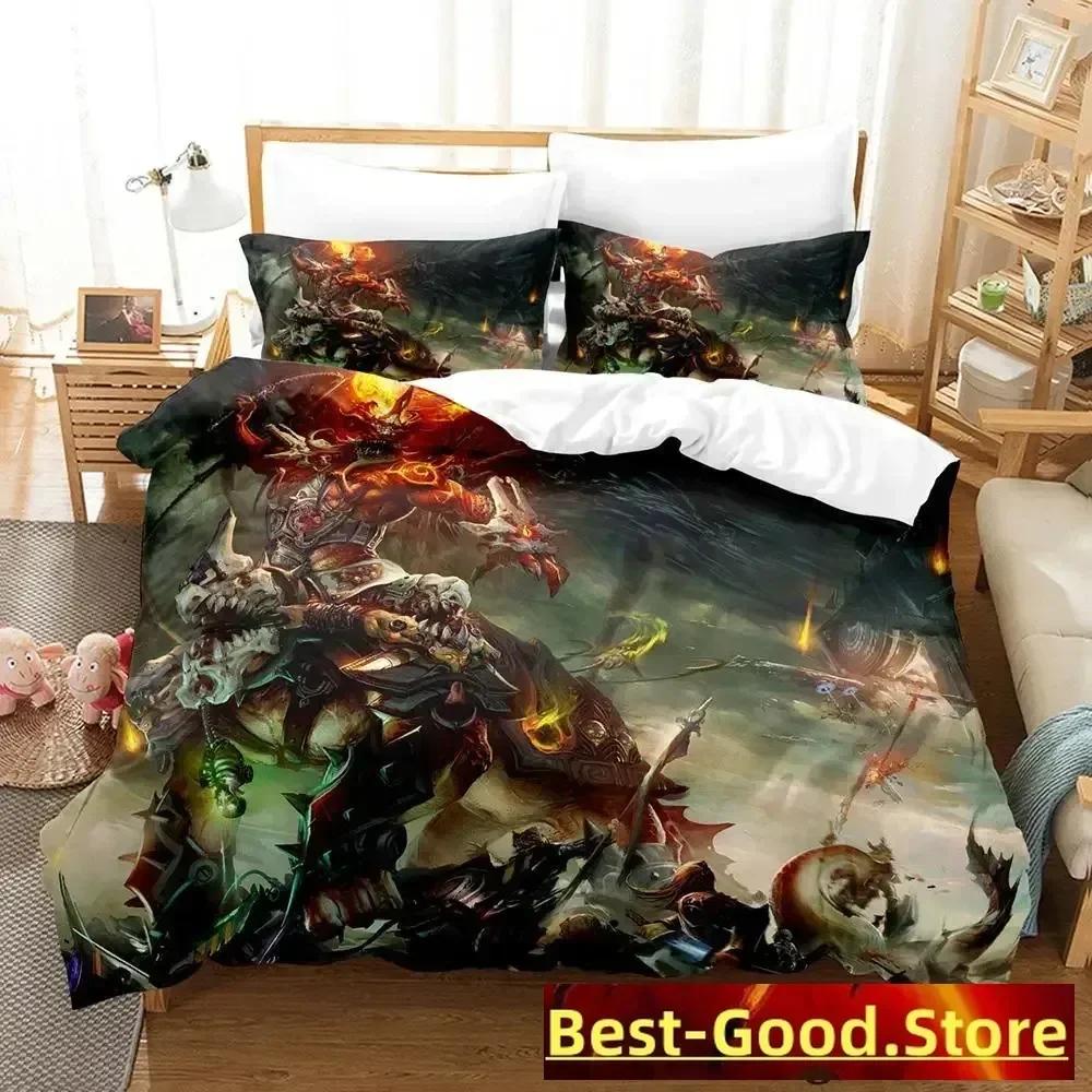 Demon Monster Satan Bedding Set Single Twin Printed Bed Set With Pillowcase Bed Duvet Cover Single Double Queen Super King Size