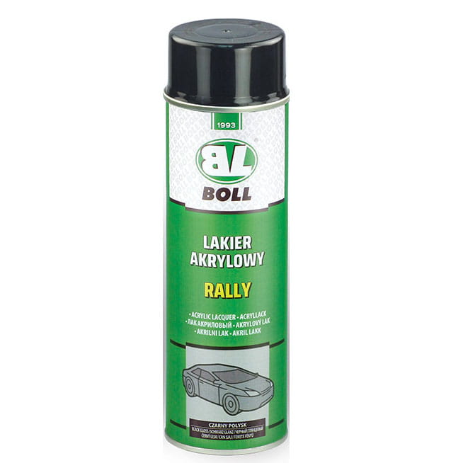 Boll Acrylic Rally Spray Black Gloss
